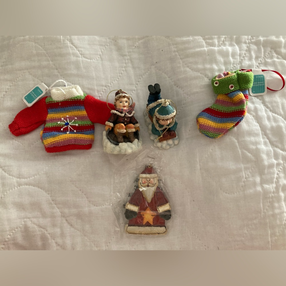 Christmas ornament lot